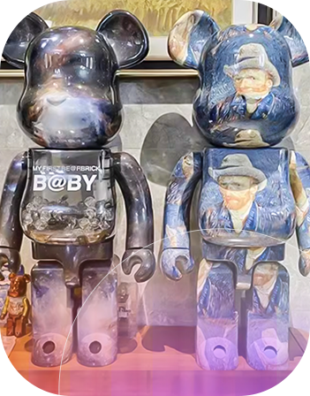 Implementace barev a textur Resin Art Sculptures Soch: perfektní kombinace umění a technologie